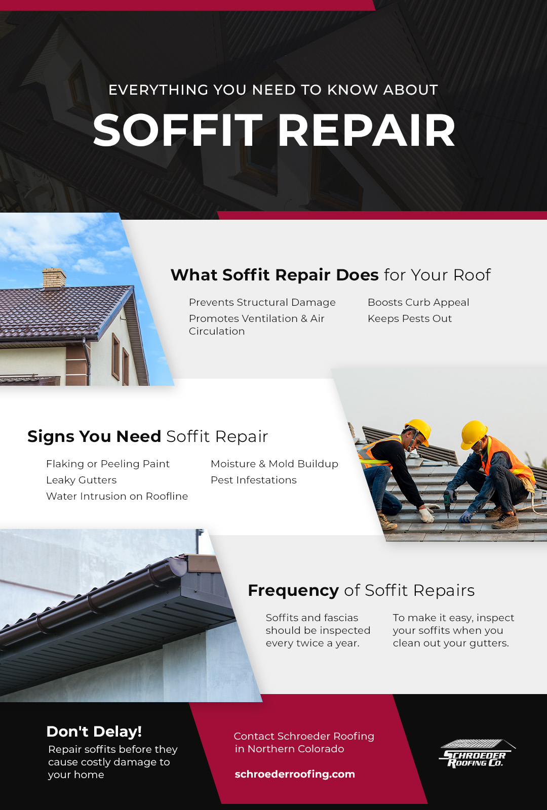 Schroeder Roofing - How To Do a Soffit Repair