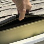 roof in loveland colorado with damaged shingles
