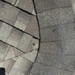 roof in loveland colorado with damaged shingles