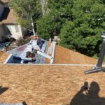view of a roof