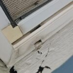 Hole in window seal on home causing major roof damage in Johnstown, CO.